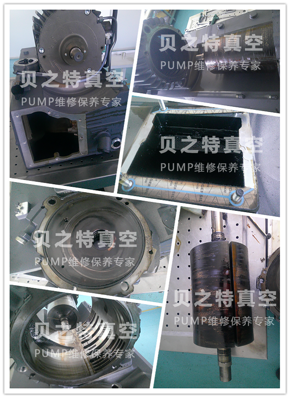 Busch普旭旋片泵RA0305D維修圖 Busch普旭油泵RA0305D維修圖