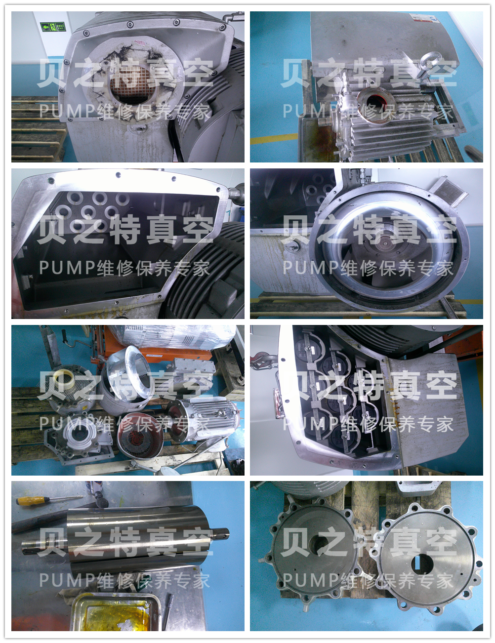 Busch普旭旋片泵RA0630B維修圖 Busch普旭油泵RA0630B維修圖