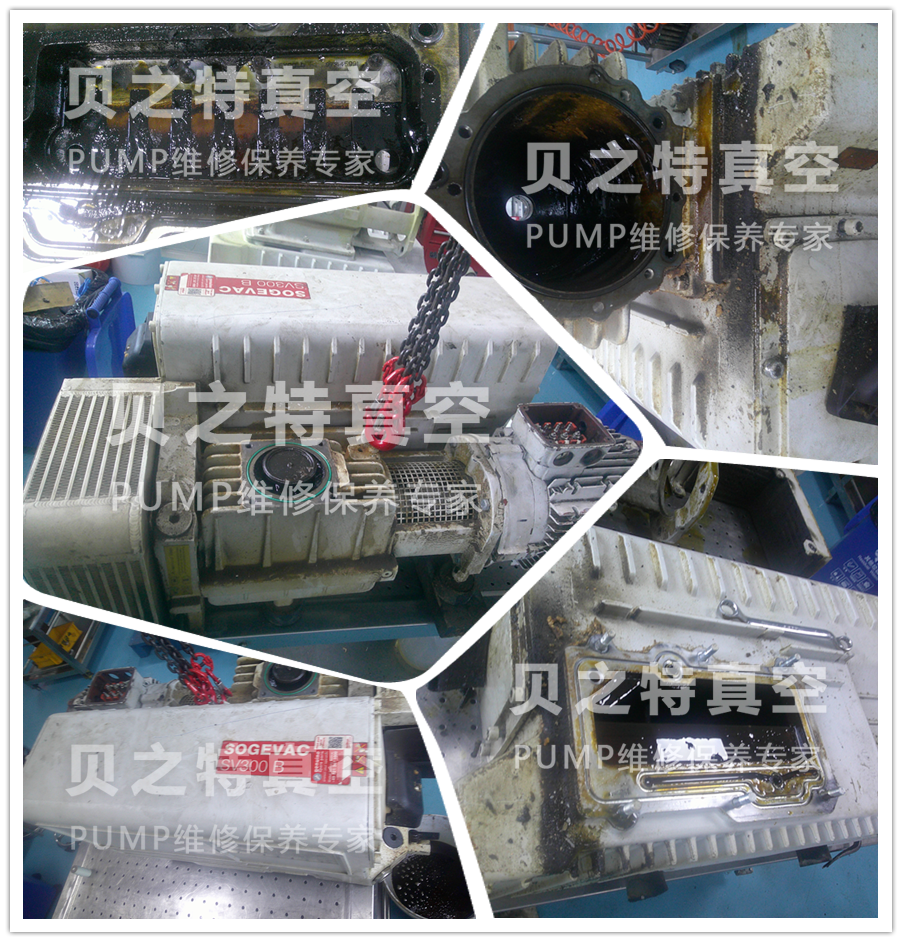 SV300B萊寶真空泵啟動(dòng)困難維修